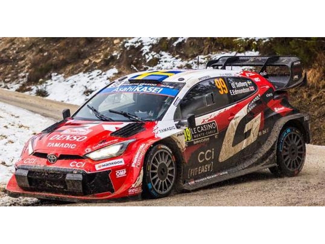 Toyota GR Yaris Rally1, 1st. Monte Carlo 2026, O.Solberg, no.99