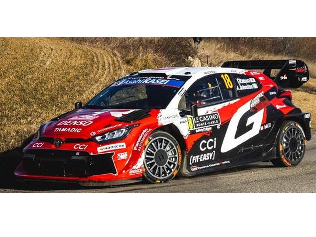 Toyota GR Yaris Rally1, Monte Carlo 2026, T.Katsuta, no.18