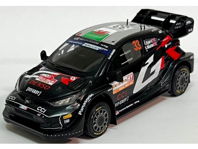 Toyota GR Yaris Rally1, Sardinia 2024, E.Evans, no.33