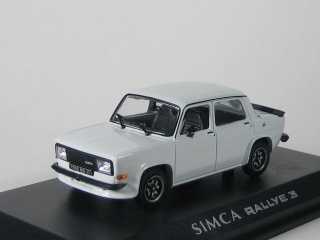 Simca 1000 Rallye III 1978, valkoinen