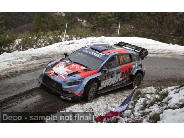 Hyundai i20N Rally1, Monte Carlo 2026, H.Paddon, no.20