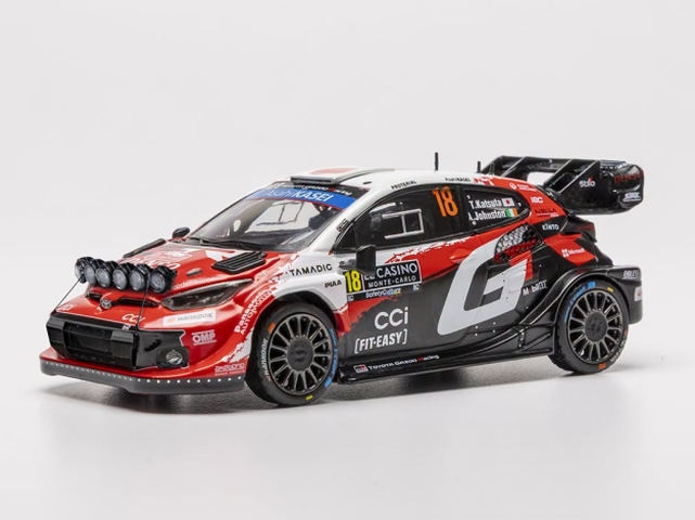 Toyota GR Yaris Rally1, Monte Carlo 2026, T.Katsuta, no.18