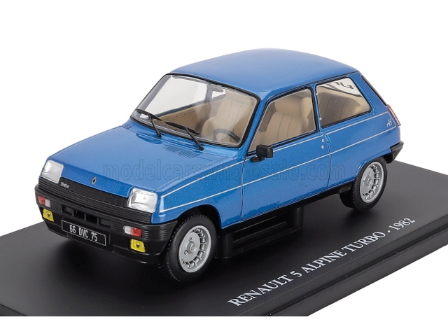 Renault R5 Alpine Turbo 1982, sininen