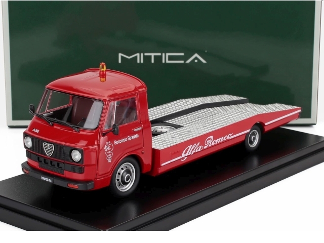 Alfa Romeo A12 (F12) Carro Attrezzi Seconda Serie 1977, punainen