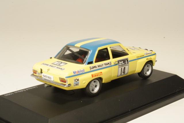 Opel Ascona A Rallye, 3rd. RAC 1972, A.Kullang, no.14