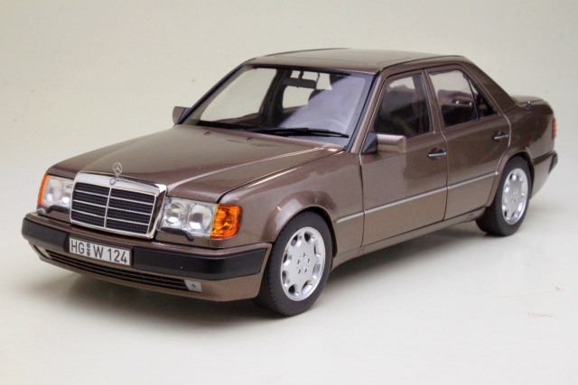 Mercedes 500E (w124) 1990, ruskea