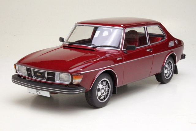 Saab 99 EMS 1977, tummanpunainen