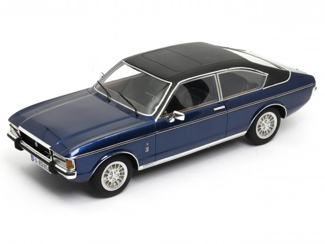 Ford Granada Coupe 1972, tummansininen