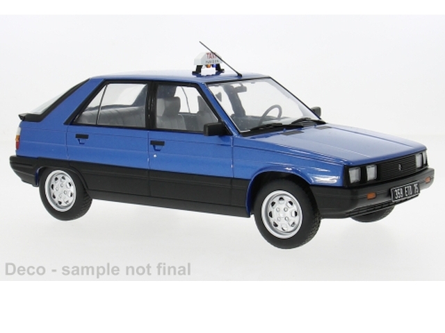 Renault 11 GTL 1985, sininen "Taxi"