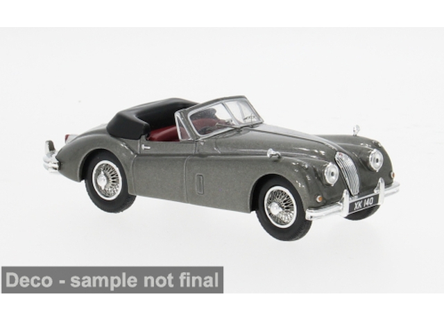 Jaguar XK140 Cabriolet 1956, harmaa