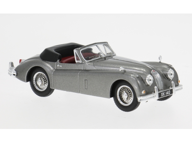 Jaguar XK140 Cabriolet 1956, harmaa