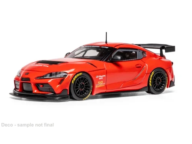Toyota GR Supra GT4 2022, punainen