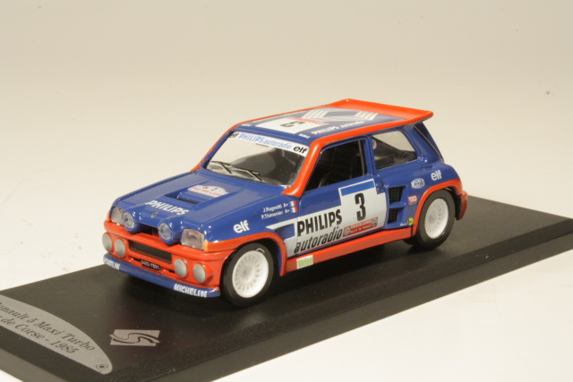 Renault 5 Maxi Turbo, Tour de Corse 1985, J.Ragnotti, no.3