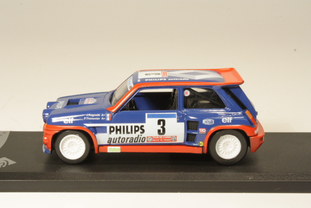 Renault 5 Maxi Turbo, Tour de Corse 1985, J.Ragnotti, no.3