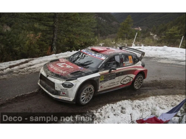 Lancia Ypsilon Rally2 HF Integrale, Monte Carlo 2026, N.Gryazin