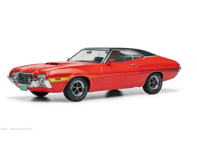 Ford Gran Torino Sport 1972, punainen