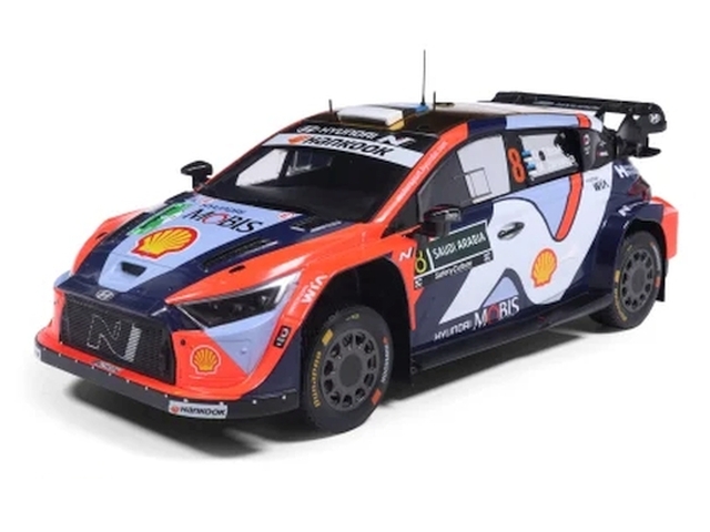Hyundai i20N Rally1, Saudi Arabia 2025, O.Tänak, no.8