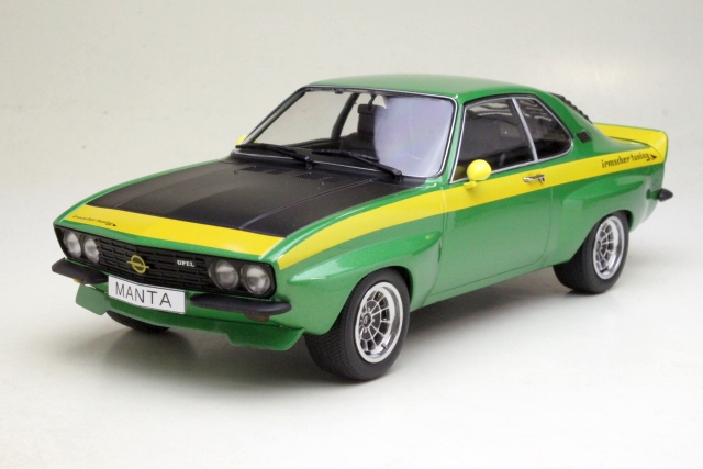 Opel Manta A Irmscher 1974, vihreä/keltainen