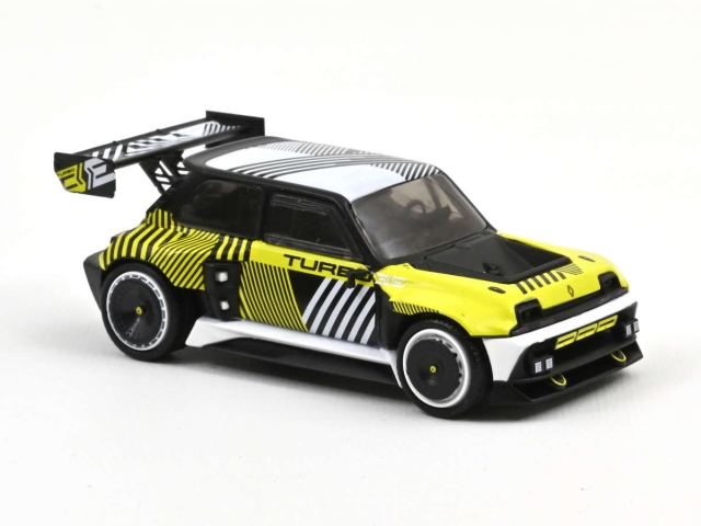 Renault Concept R5 Turbo 3E E-Tech 100% Electric 2024, keltainen