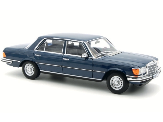 Mercedes 350SEL 1979, sininen