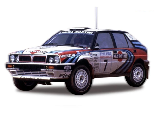 Lancia Delta HF Integrale 16V, Acropolis 1991, J.Kankkunen, no.7