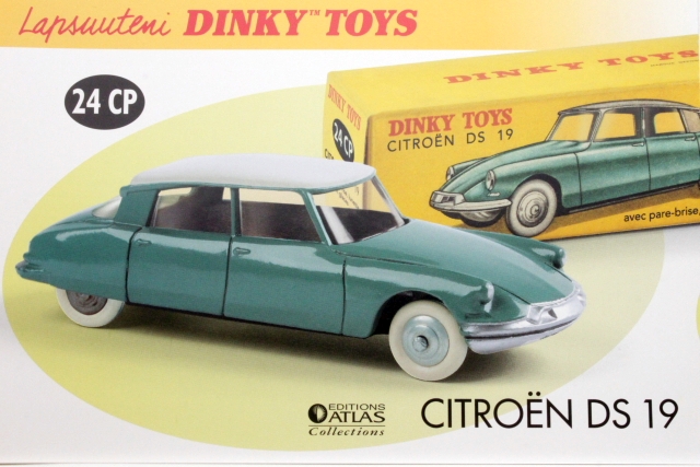 Citroen DS19, vihreä/valkoinen