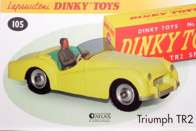 Triumph TR2 Sports, keltainen