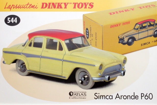 Simca P60 Aronde, keltainen/punainen