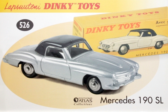 Mercedes 190 SL, hopea/musta