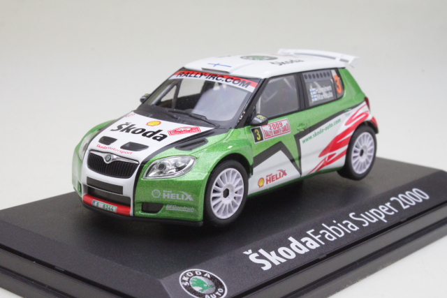 Skoda Fabia Super 2000, Monte Carlo 2009, J.Hänninen, no.3