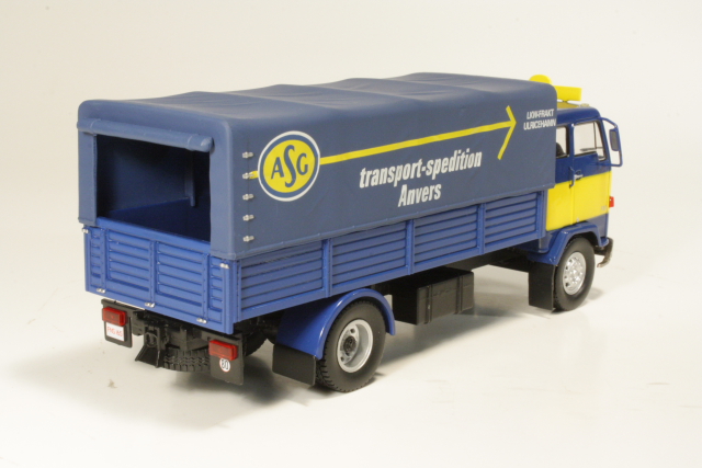 Volvo F89 Phase 2 "ASG", sininen/keltainen
