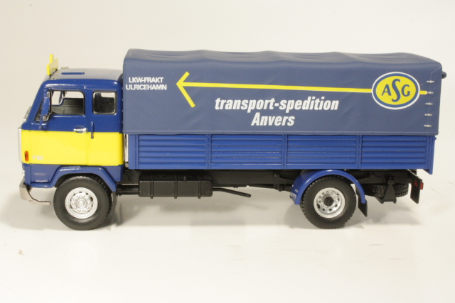 Volvo F89 Phase 2 "ASG", sininen/keltainen