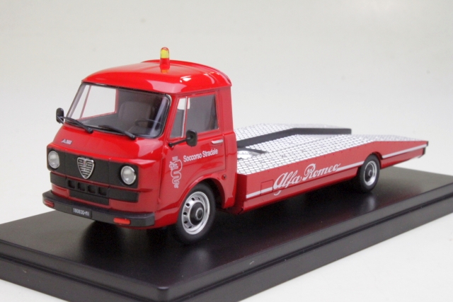 Alfa Romeo A12 (F12) Carro Attrezzi Seconda Serie 1977, punainen