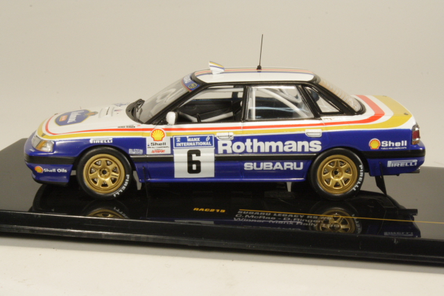 Subaru Legacy RS, 1st. Manx Rally 1991, McRae, no.6