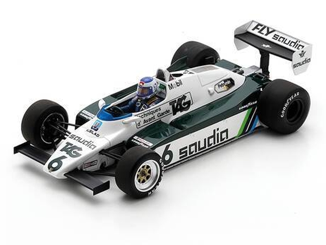 Williams FW08, 1st. Swiss GP 1982, K.Rosberg, no.6