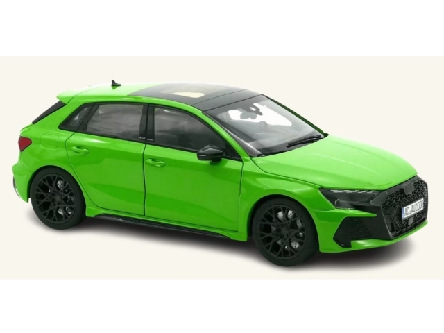 Audi RS3 Sportback 2025, vihreä