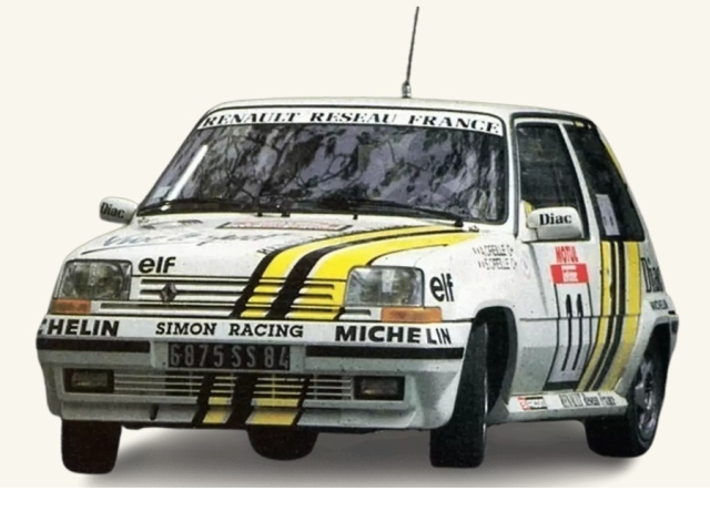 Renault Supercinq GT Turbo, Tour de Corse 1988, A.Oreille, no.11