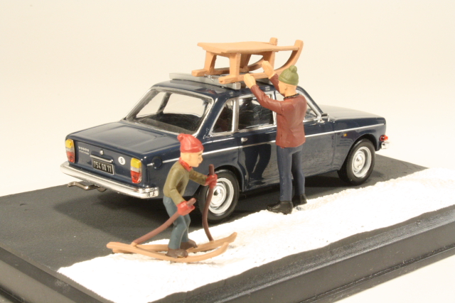 Volvo 144, tummansininen
