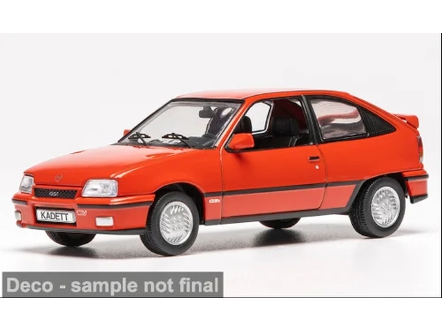Opel Kadett E GSi 1986, punainen
