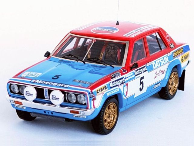Datsun 160J, 1st. New Zealand 1980, T.Salonen, no.5