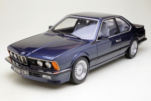 BMW M635 CSI 1987, sininen