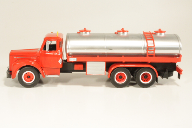 Scania Vabis LS85 1962, punainen/hopea