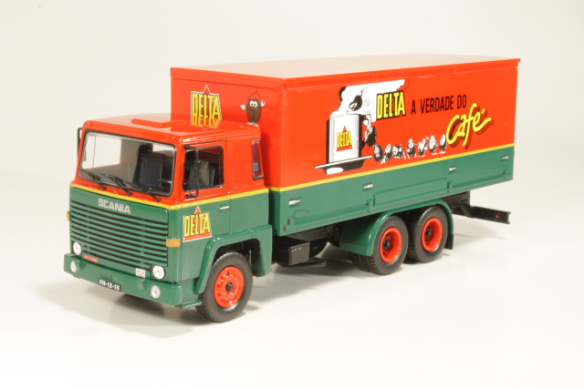 Scania 140 V8 1971 "Delta", vihreä/punainen