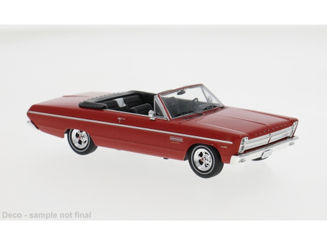Plymouth Sport Fury Convertible 1965, punainen
