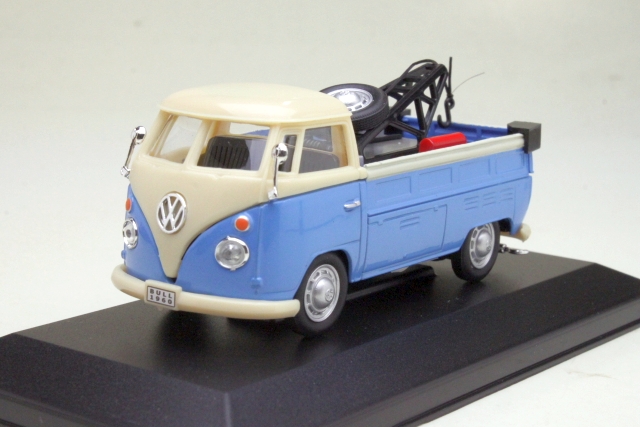 VW T1 Pick-Up Tow Truck, sininen/valkoinen