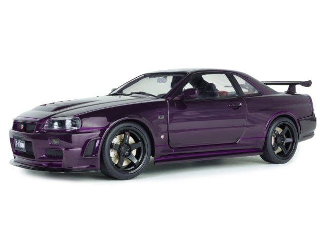 Nissan Skyline GT-R (R34) Z-Tune 1999, purple
