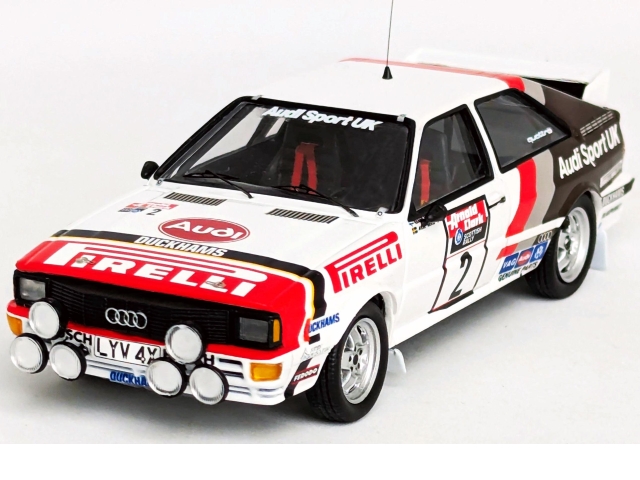 Audi Quattro, 1st. Scottish 1982, H.Mikkola, no.2