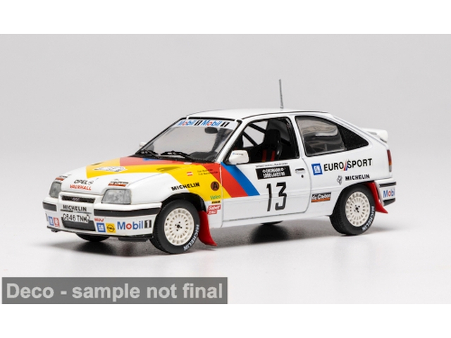 Opel Kadett E GSi, Finland 1989, S.Haider, no.13