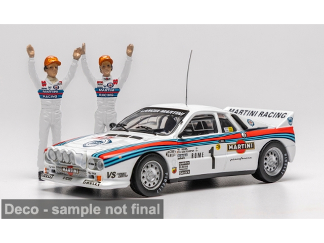 Lancia Rally 037, Monte Carlo 1983, W.Rohrl, no.1