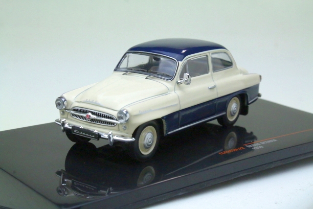 Skoda Octavia 1959, beige/blue